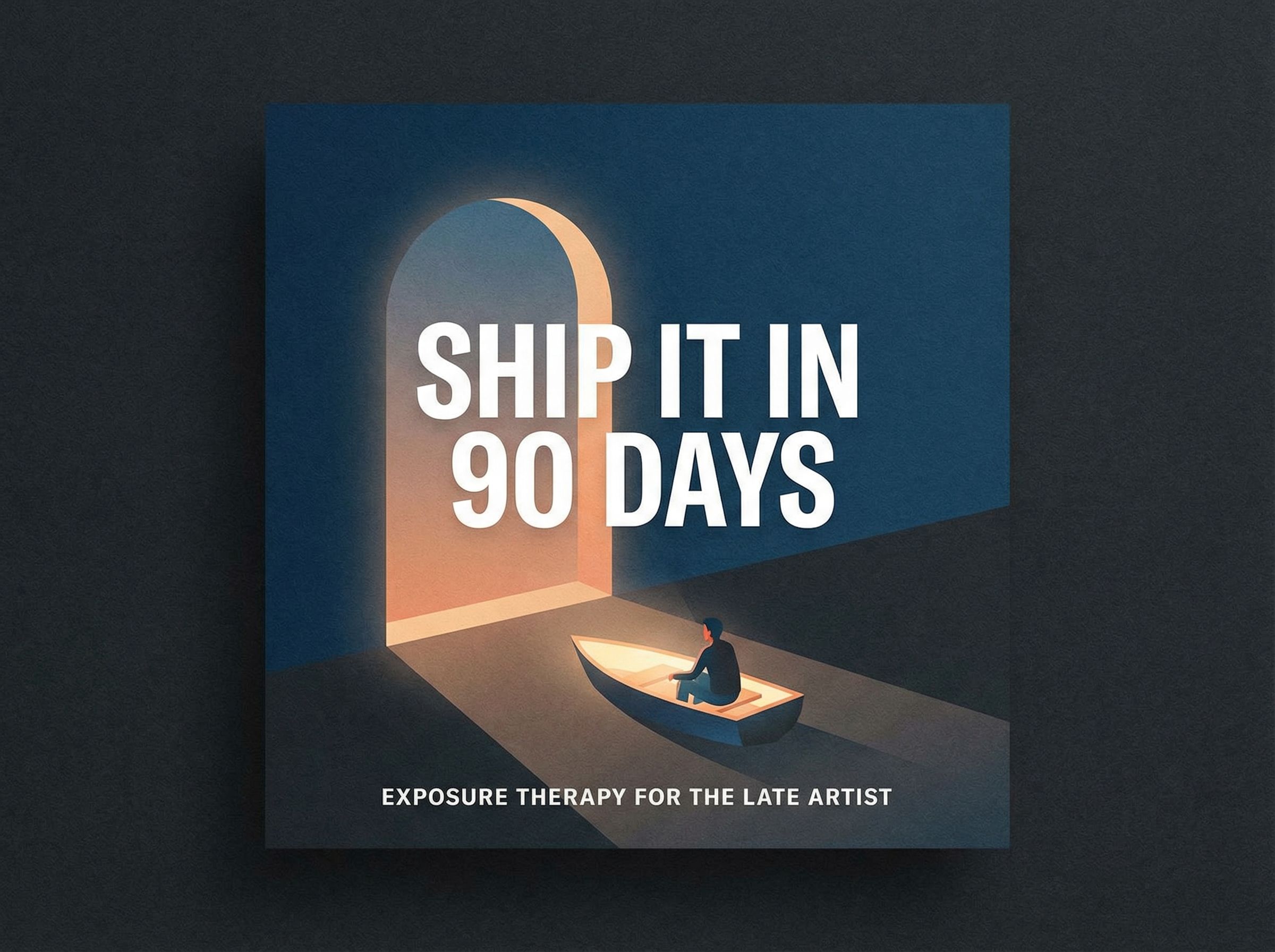 Ship It in 90 Days: Exposure Therapy for the Late Artist