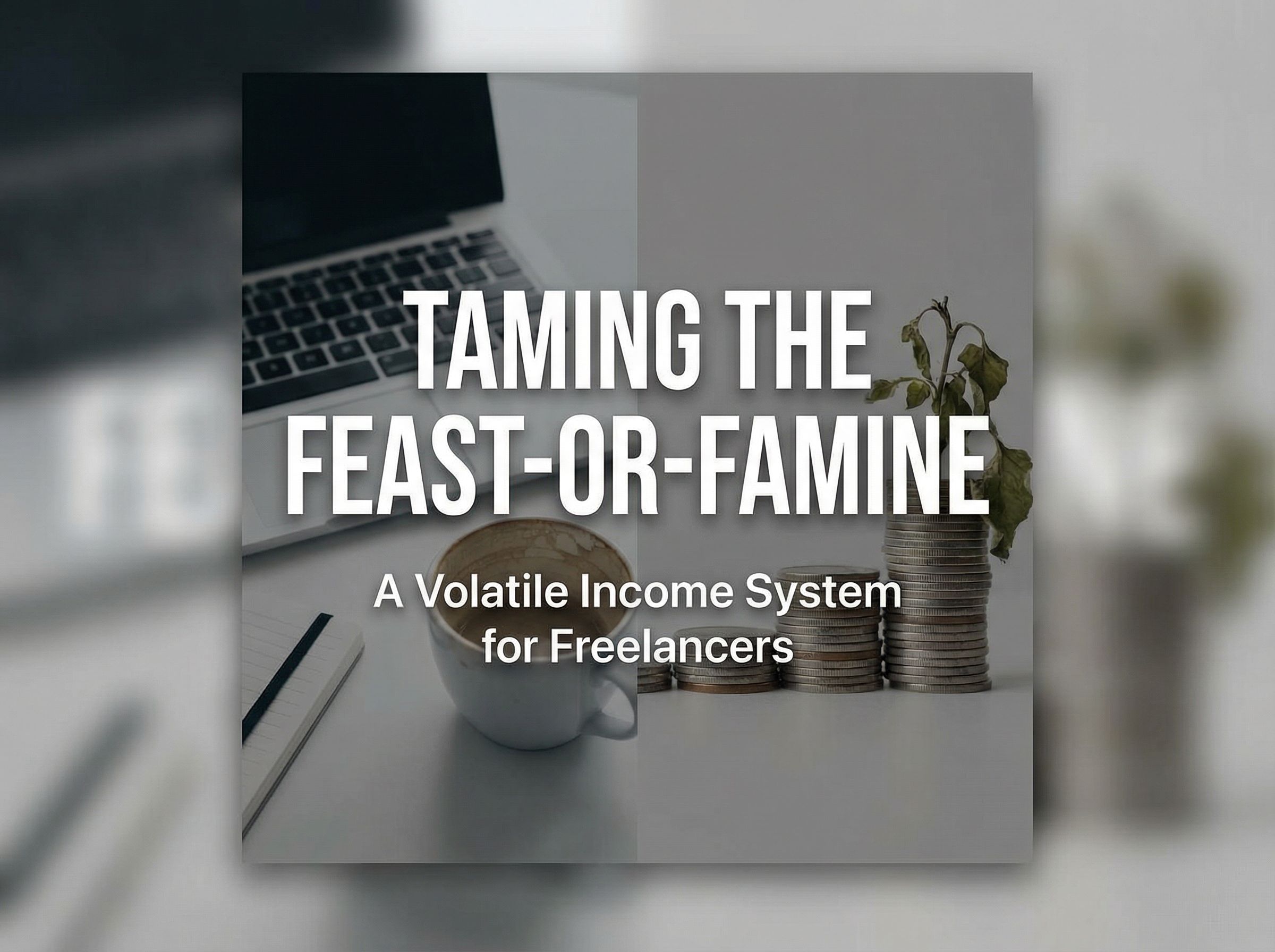 Taming the Feast‑or‑Famine: A Volatile Income System for Freelancers